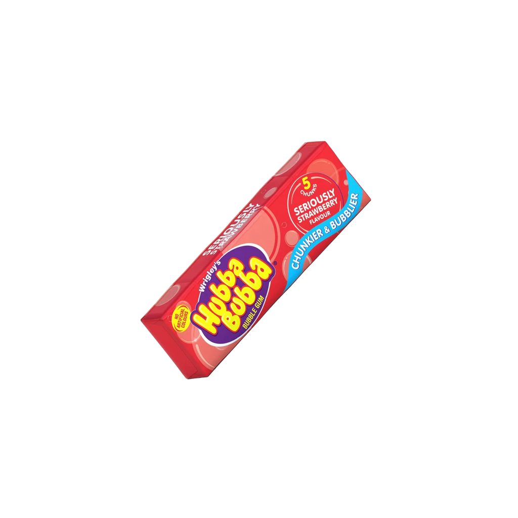 Hubba Bubba - Seriously Strawberry Flavour 35g x 20pcs - 700g