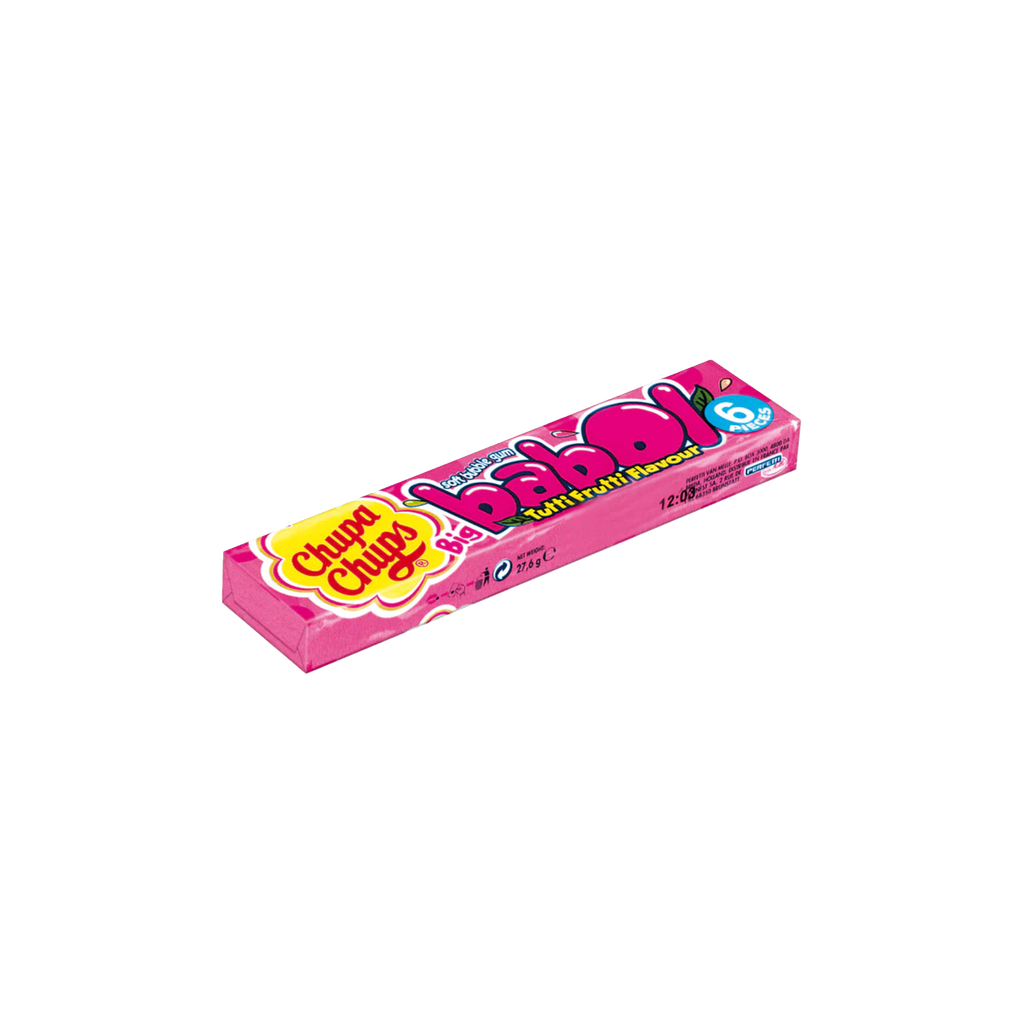 Chupa Chups - Big Babol Tutti Frutti Flavour 27.6g x 20pcs - 552g