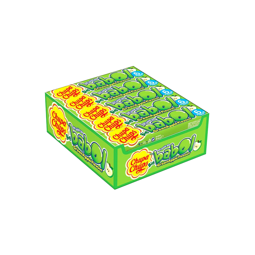 Chupa Chups - Big Babol Green Apple Flavour 27.6g x 20pcs - 552g