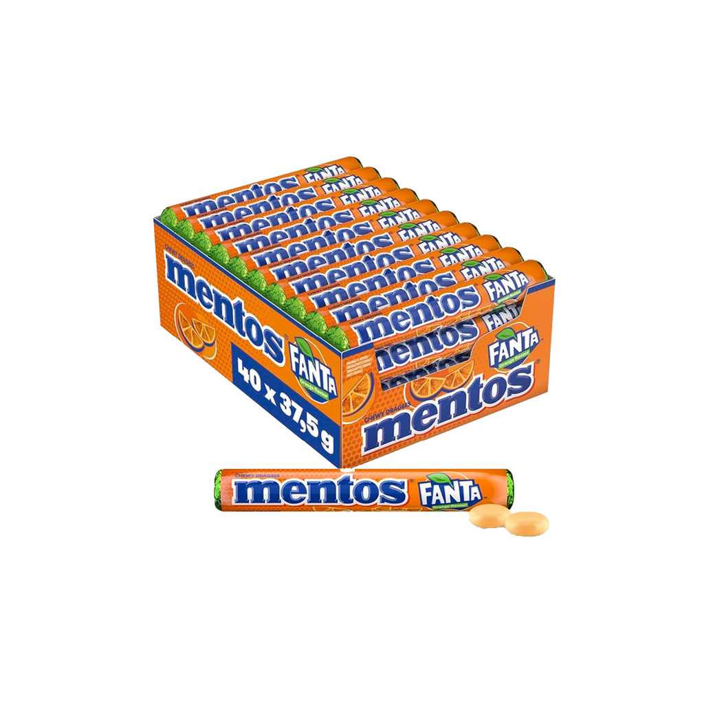 Mentos - Fanta 37.5g x 40pcs - 1500g