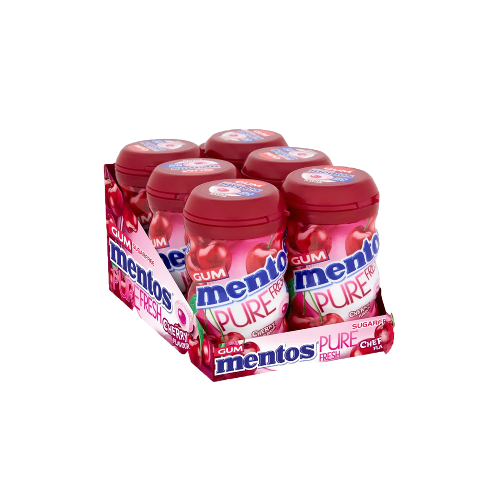 Mentos - Pure Fresh Cherry Flavour Sugar Free 97g x 6pcs - 582g