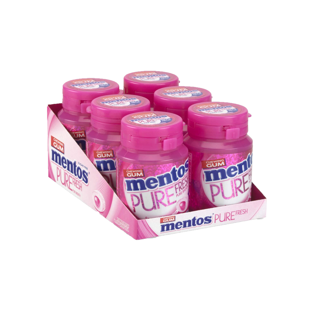 Mentos - Pure Fresh Pure Breath Bubble Fresh Sugar Free 60g x 6pcs - 360g