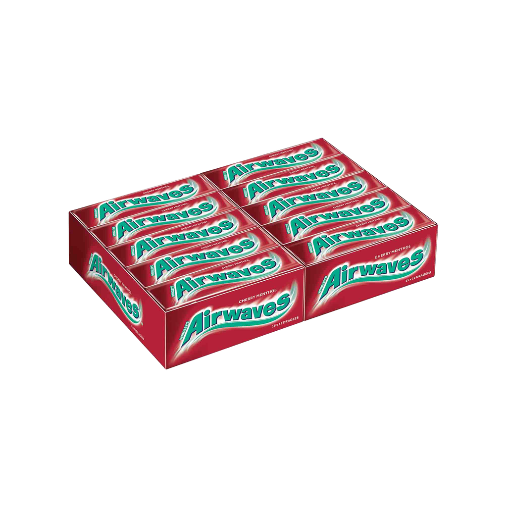 Airwaves Cherry Menthol 14g x 30pcs - 420g