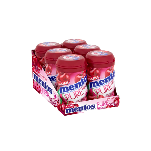 Mentos - Pure Fresh Cherry Flavour Sugar Free 97g x 6pcs - 582g
