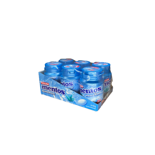 Mentos - Pure Fresh Peppermint Sugar Free 56g x 6pcs - 336g