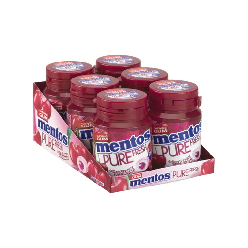 Mentos - Pure Fresh Pure Breath Cherry Flavour Sugar Free 60g x 6pcs - 360g